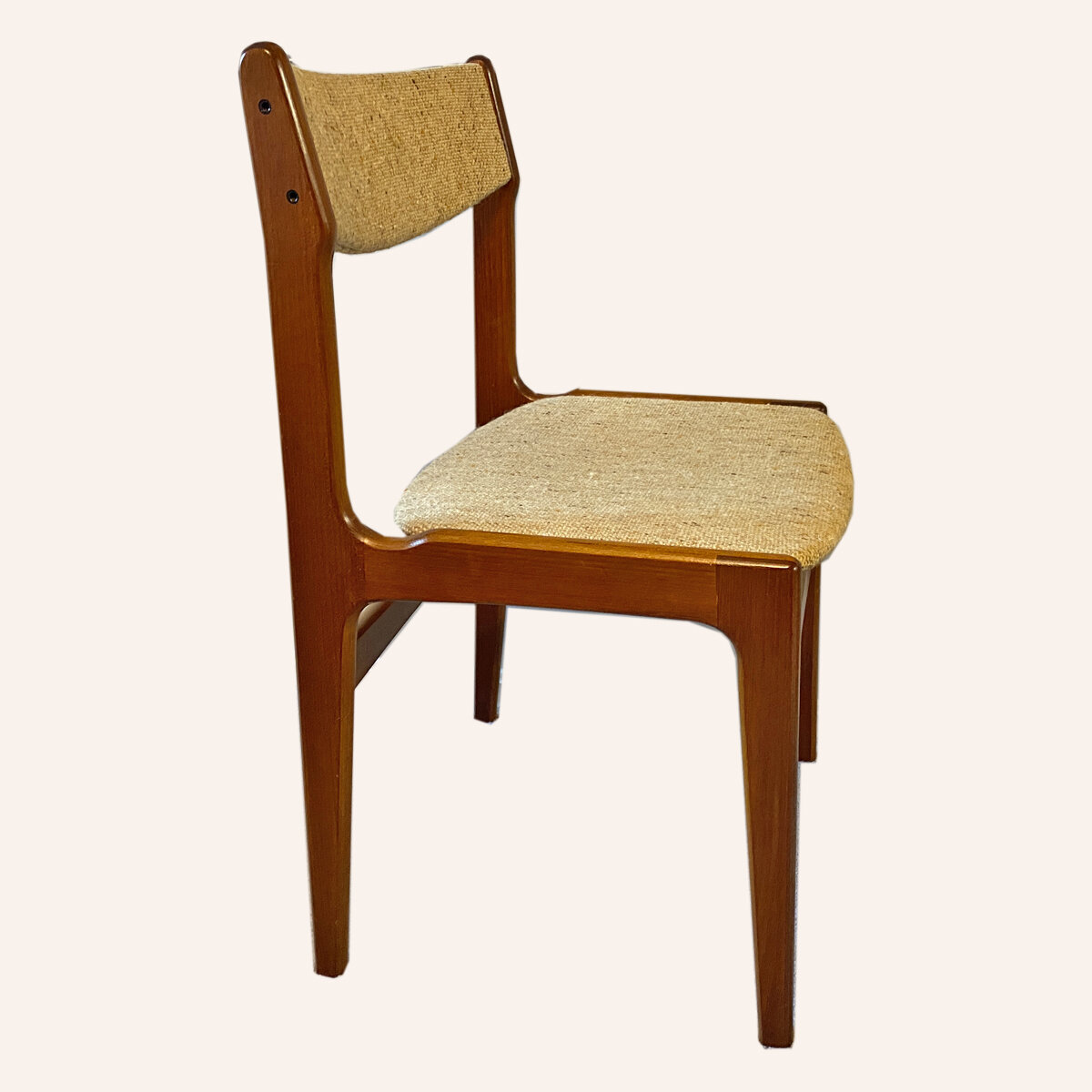 Mid-Century Modern Anderstrup Mobelfabrik Danish Teak Side Chairs